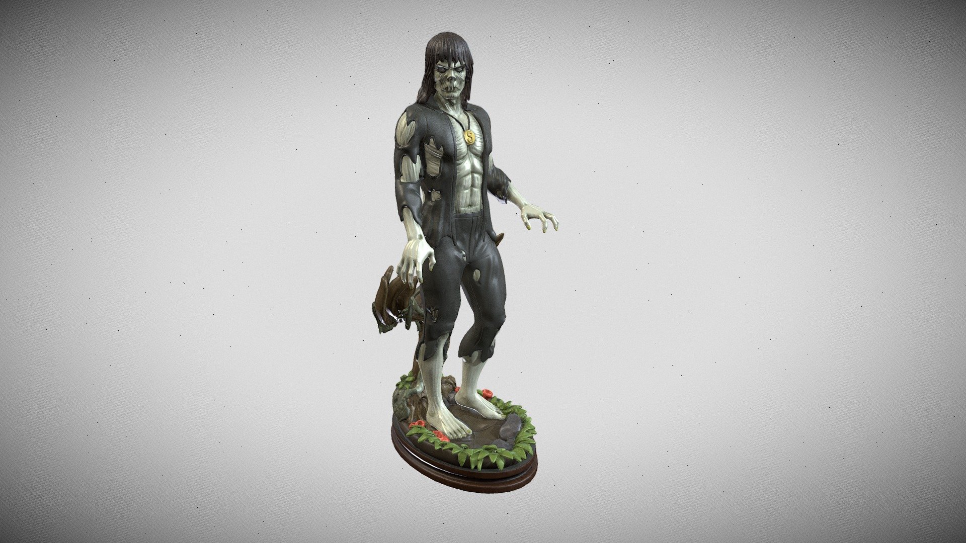 Simón Garth Statue 3d model for 3d print 3d model