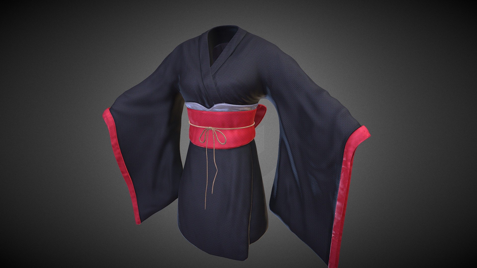 Kimono 3d model