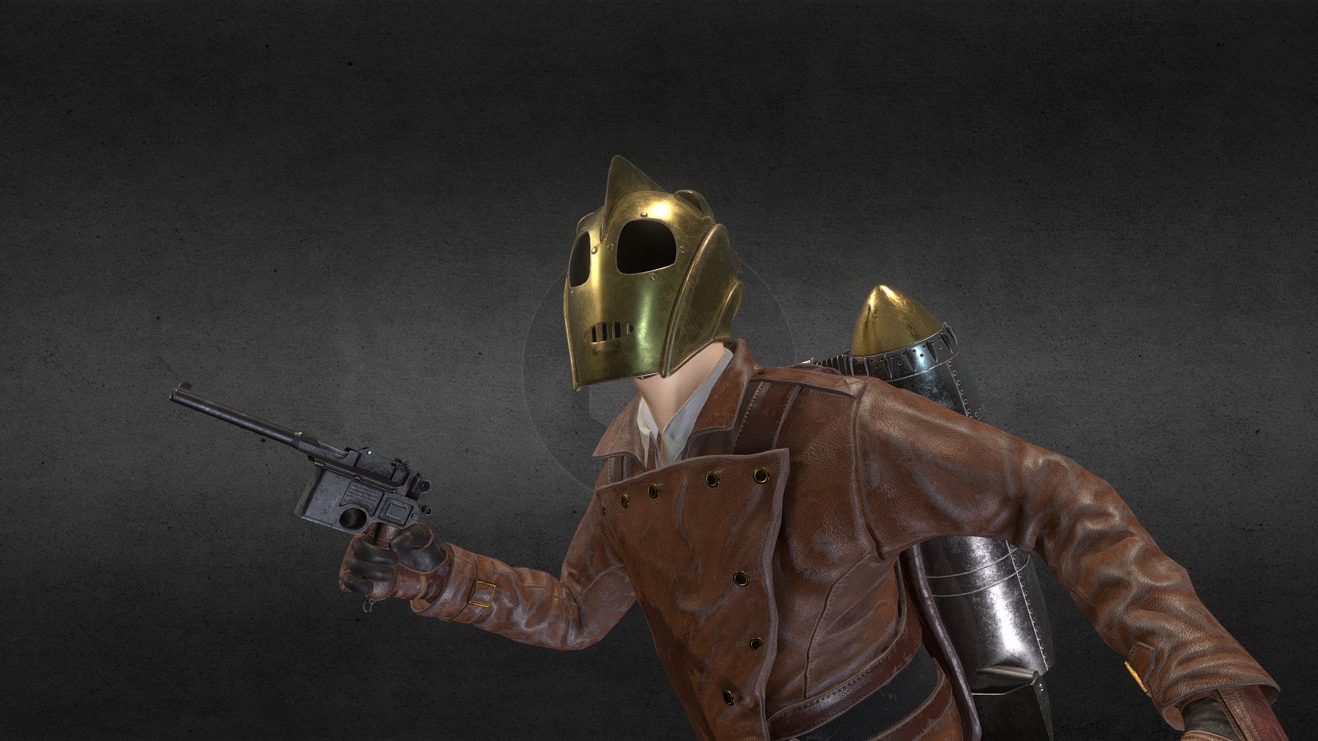 The Rocketeer 3d model