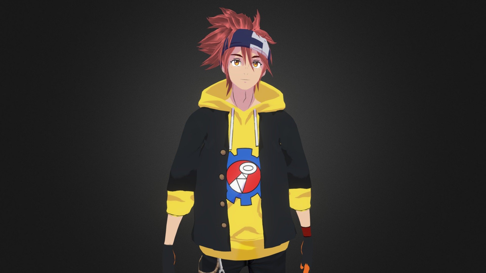 Reki Kyan Avatar 3d model