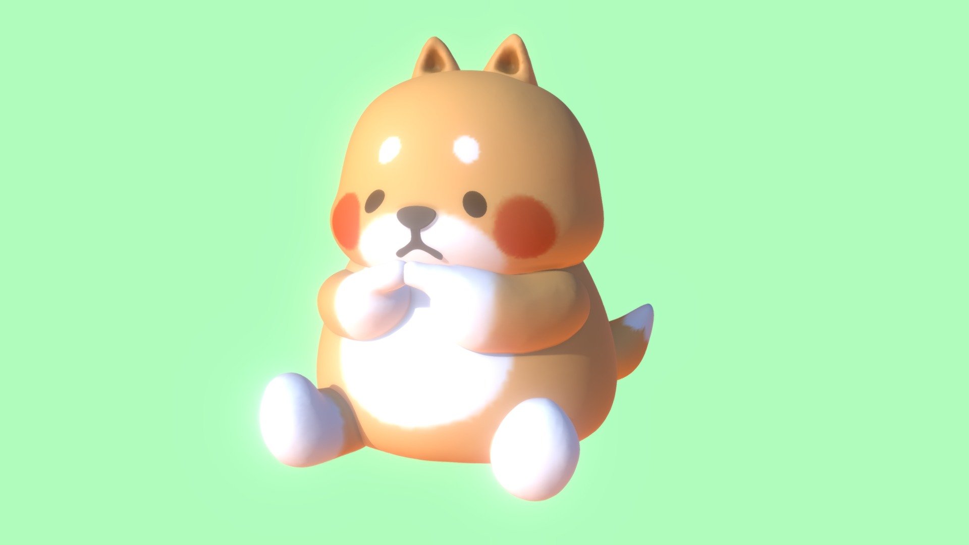 Yuta (Tonton Friends) 3d model