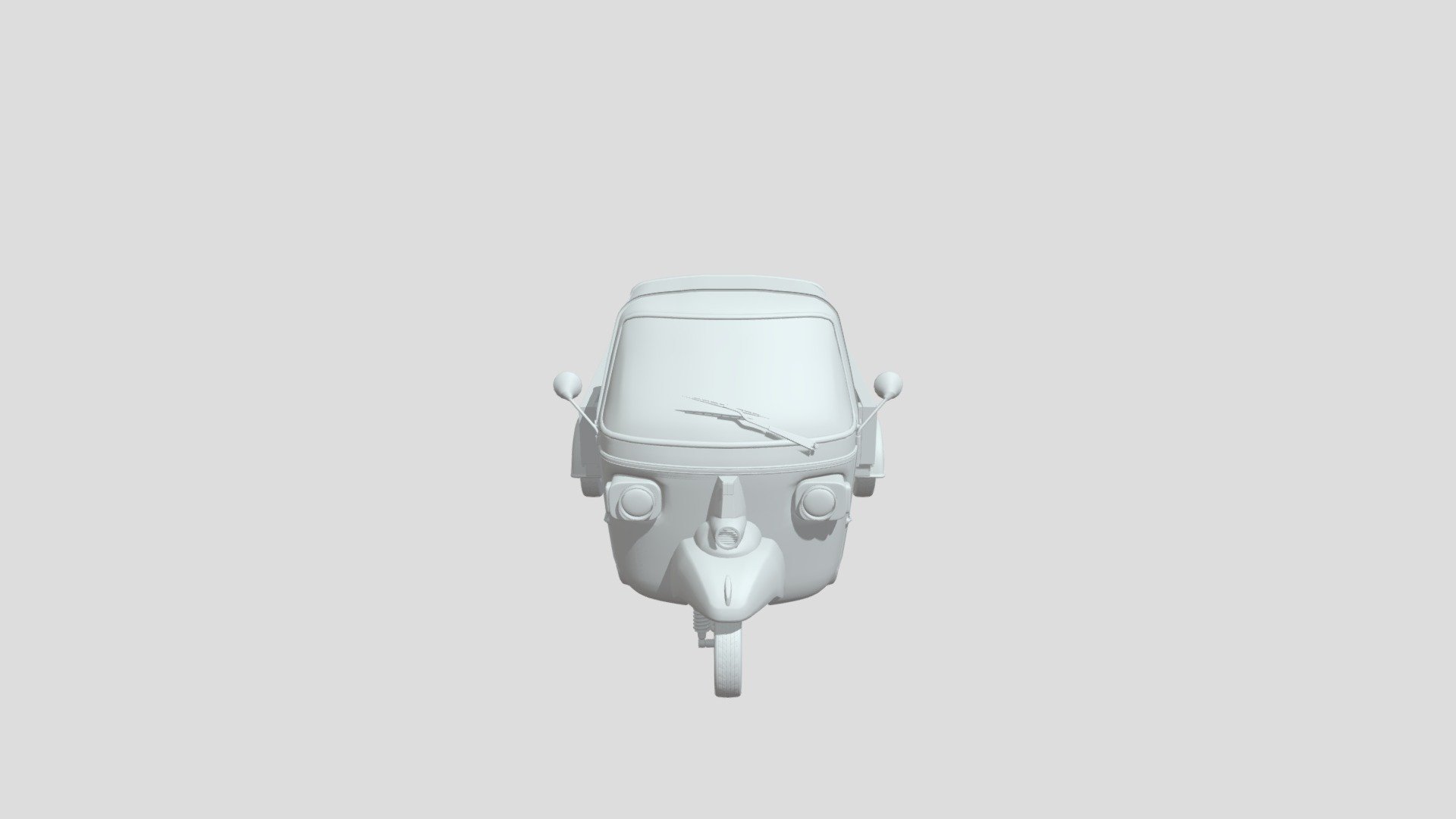 Piaggio Ape Final 3d model