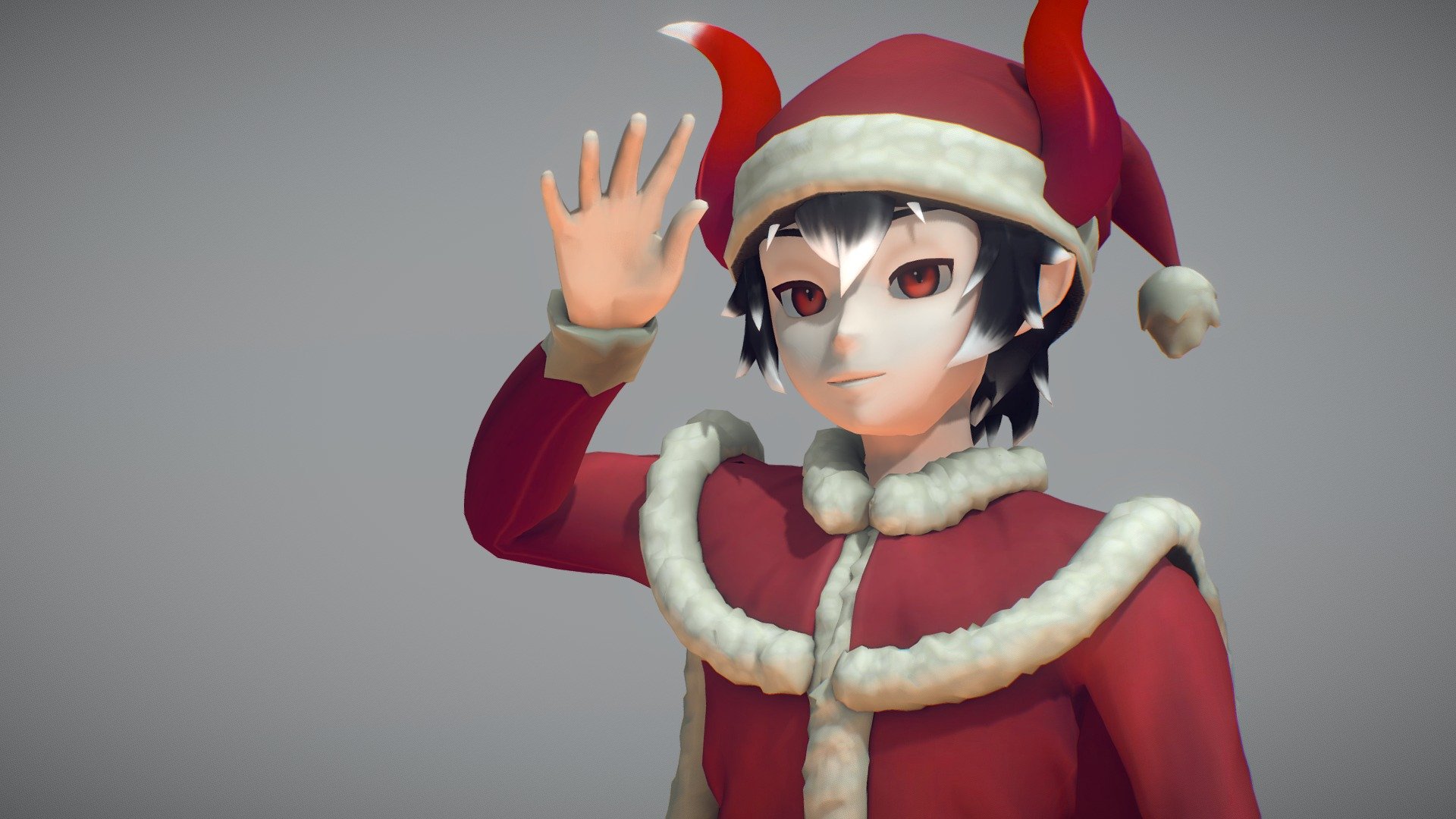 Christmas Skin 3d model