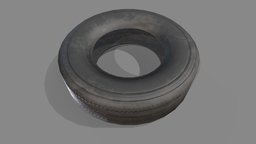 Tyre low poly