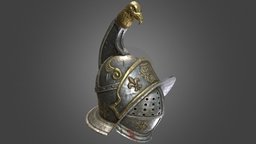 Murmillo Gladiator Helmet