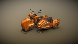 Victory Hoverbike, rusted