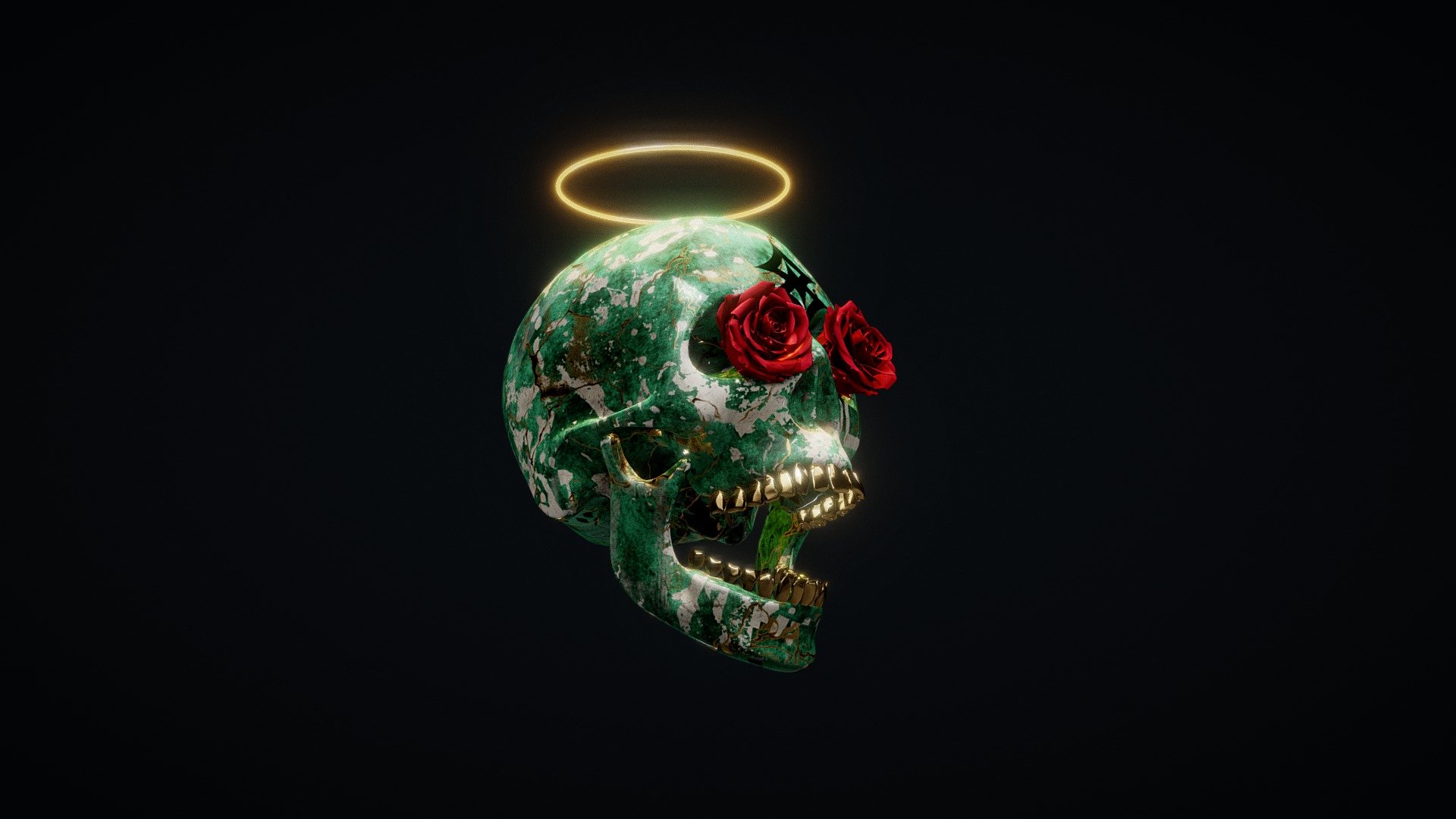 Skull 3d model