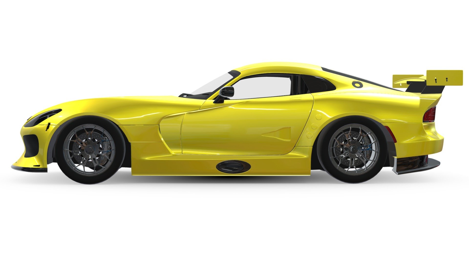 Dodge Viper GTS-R 3d model