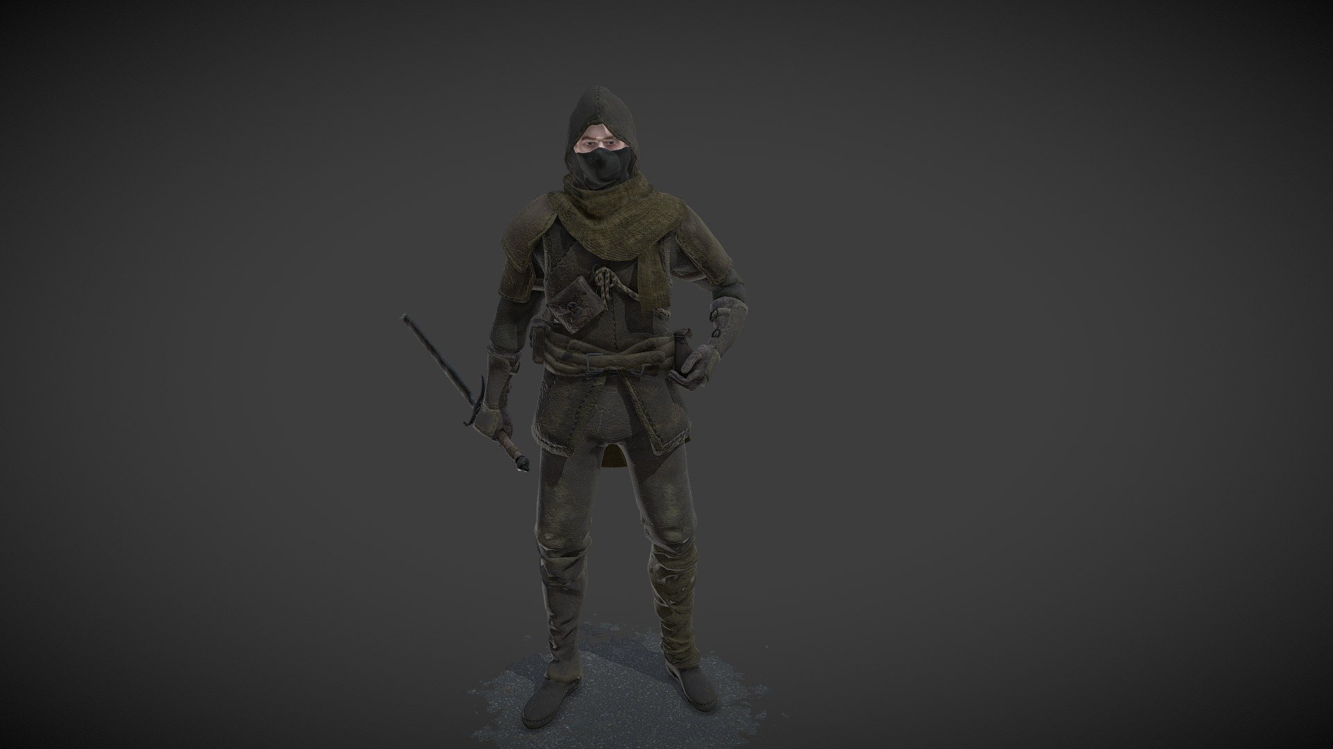 Thief 3d model