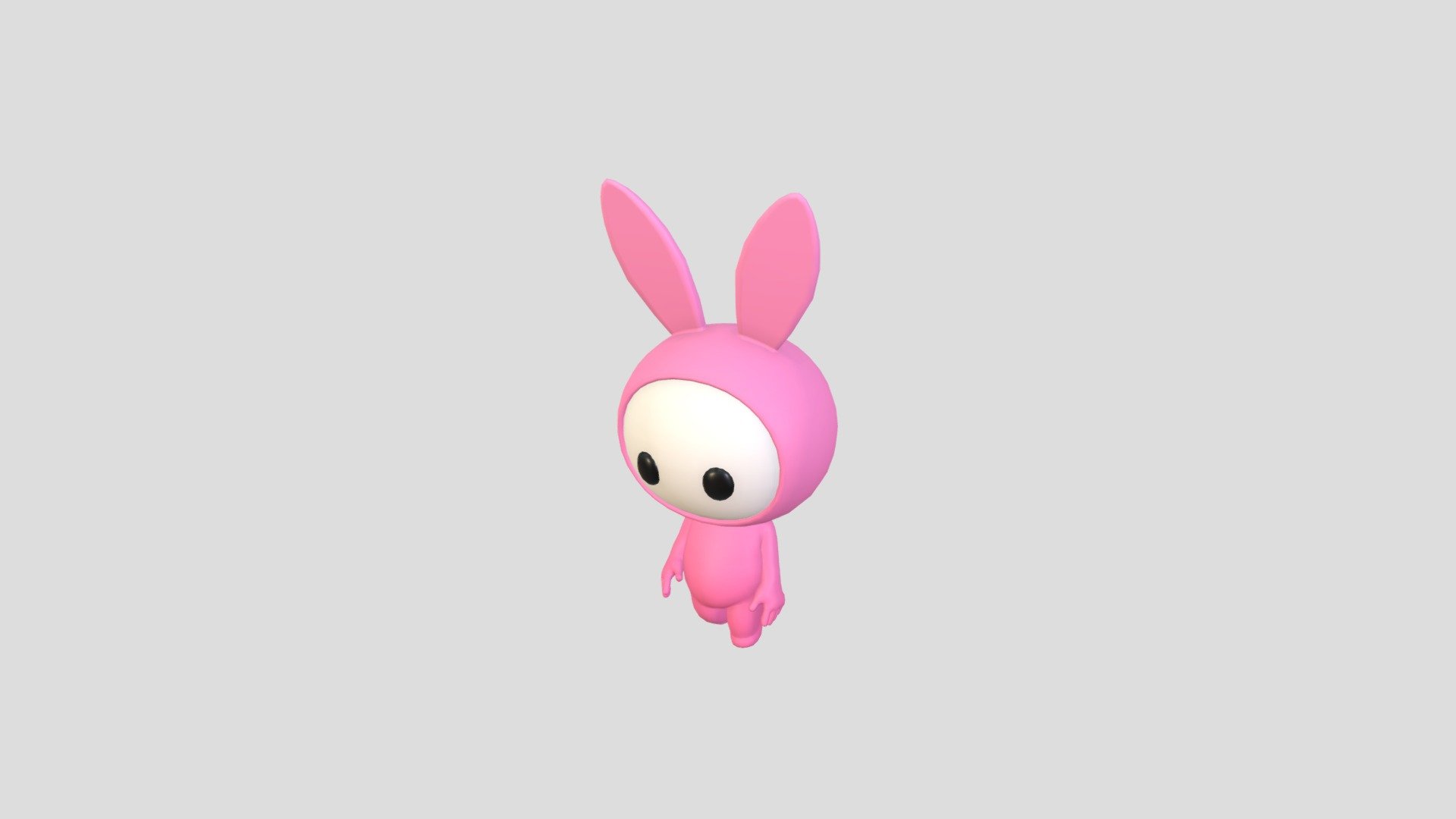 Character255 Rigged Mascot 3d model