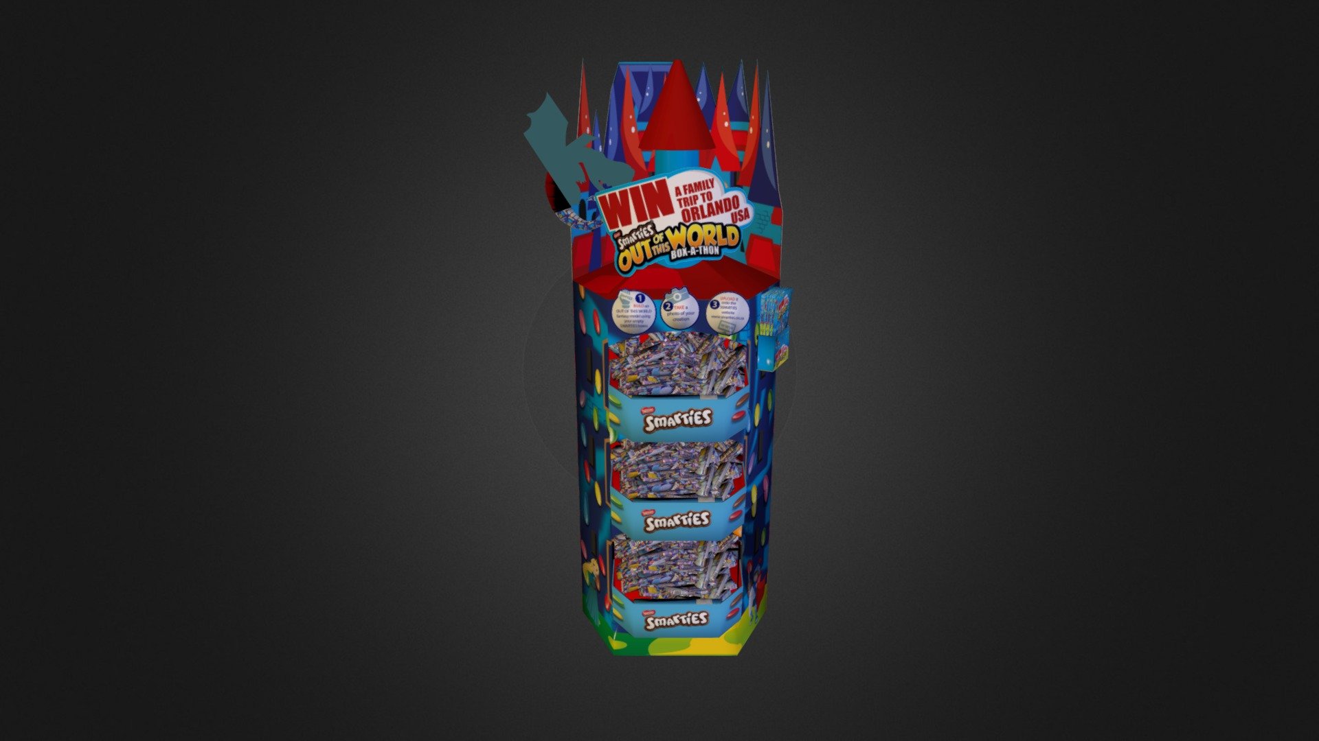 Smarties FSU 3d model