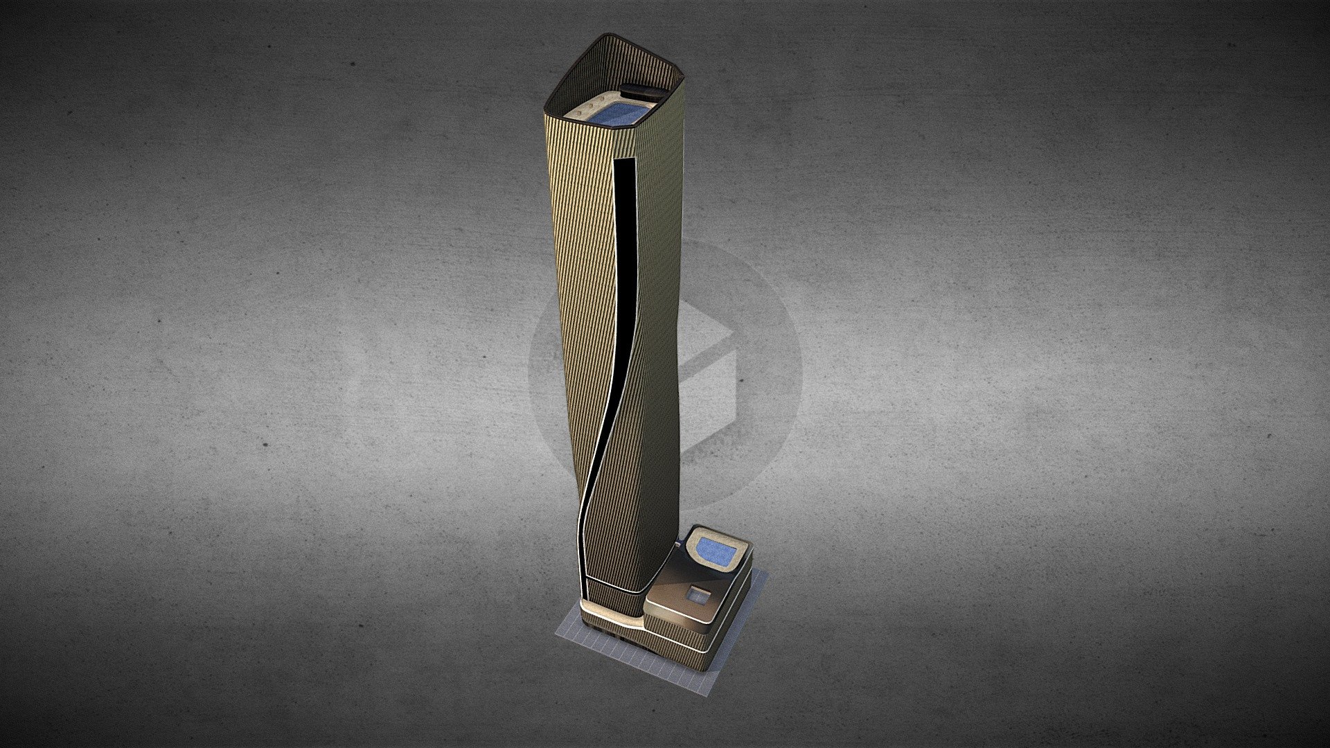 Wasl Tower 3d model