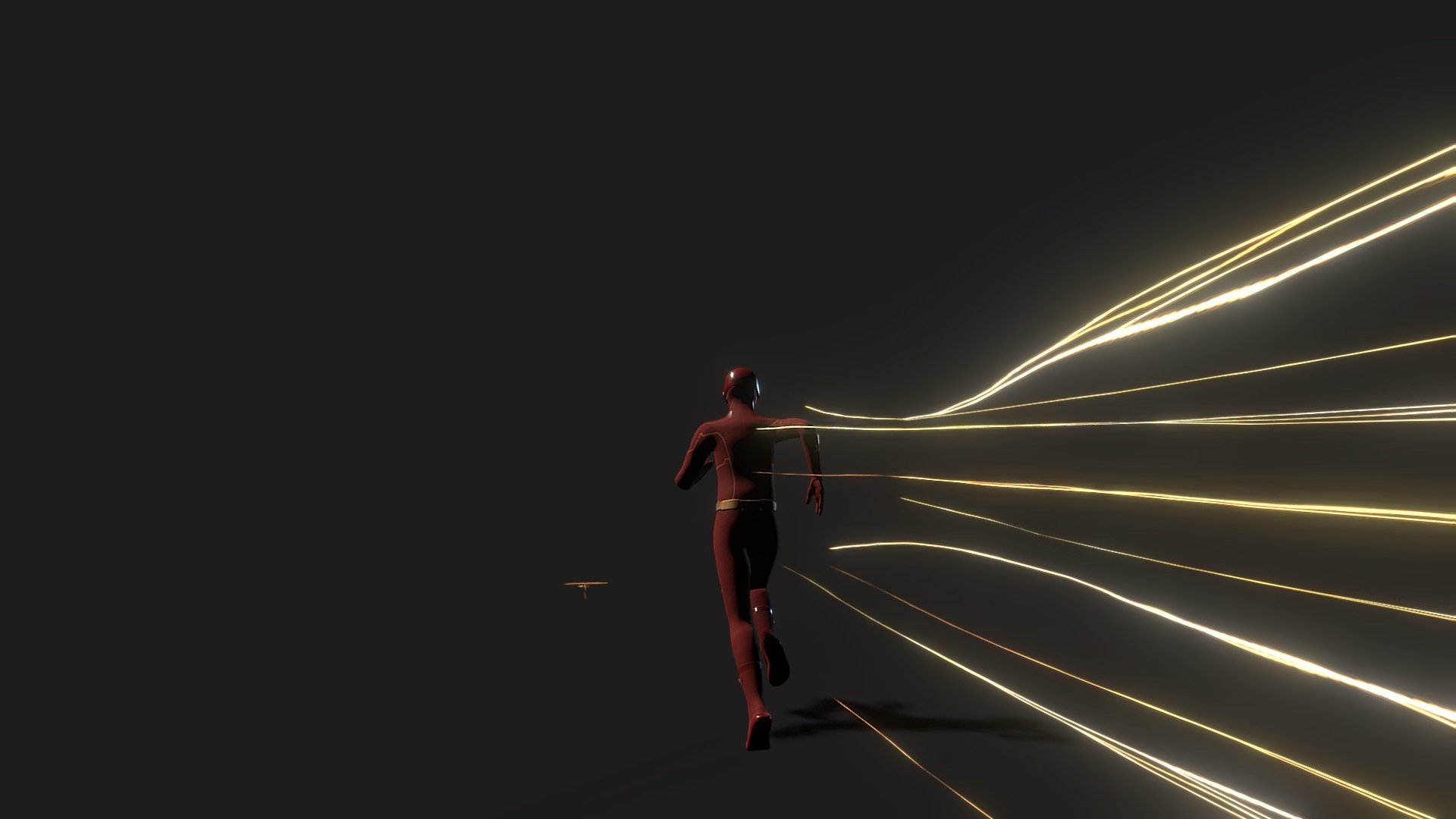 The Flash 3d model