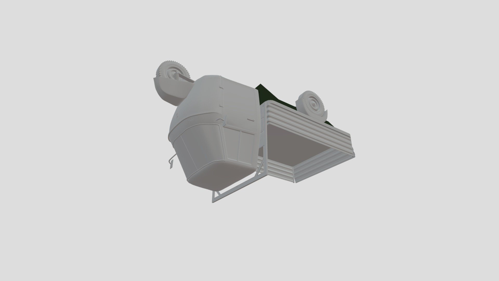 Ape Car Piaggio 3d model