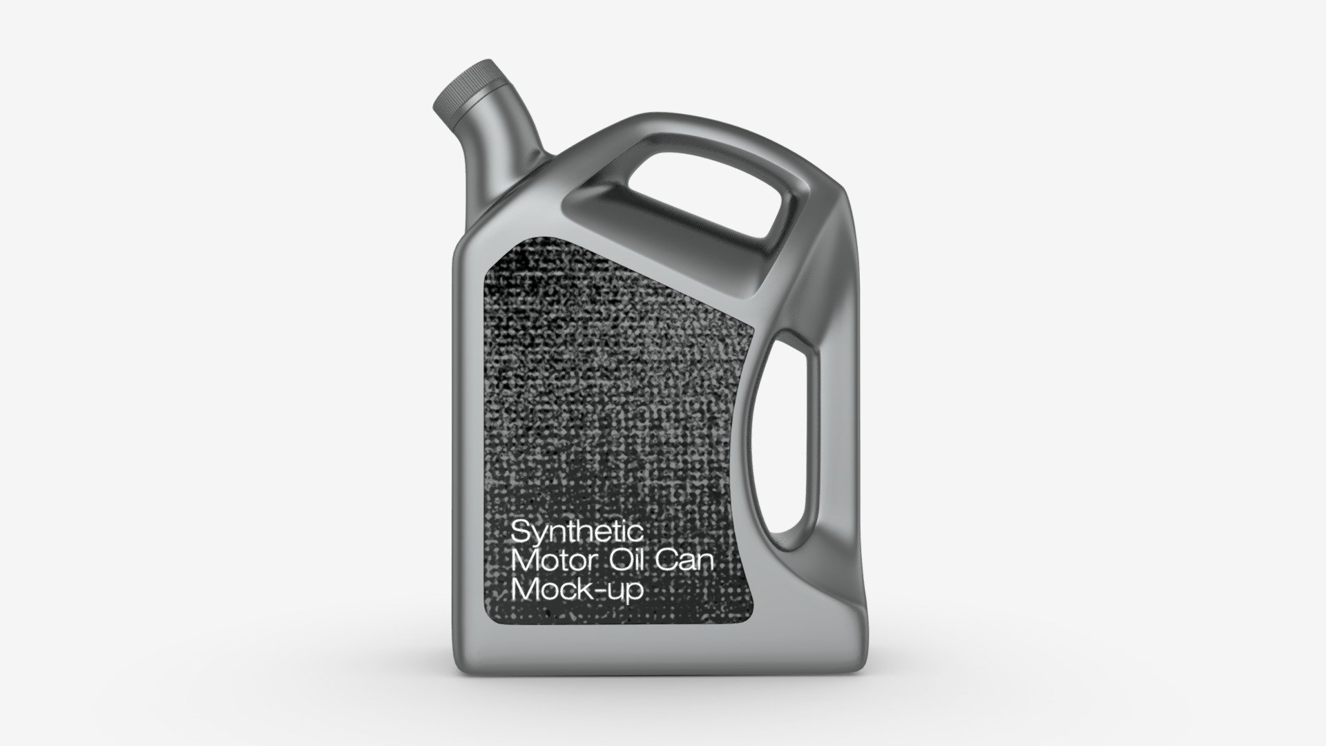 Motor Oil Bottle Mockup 3d model