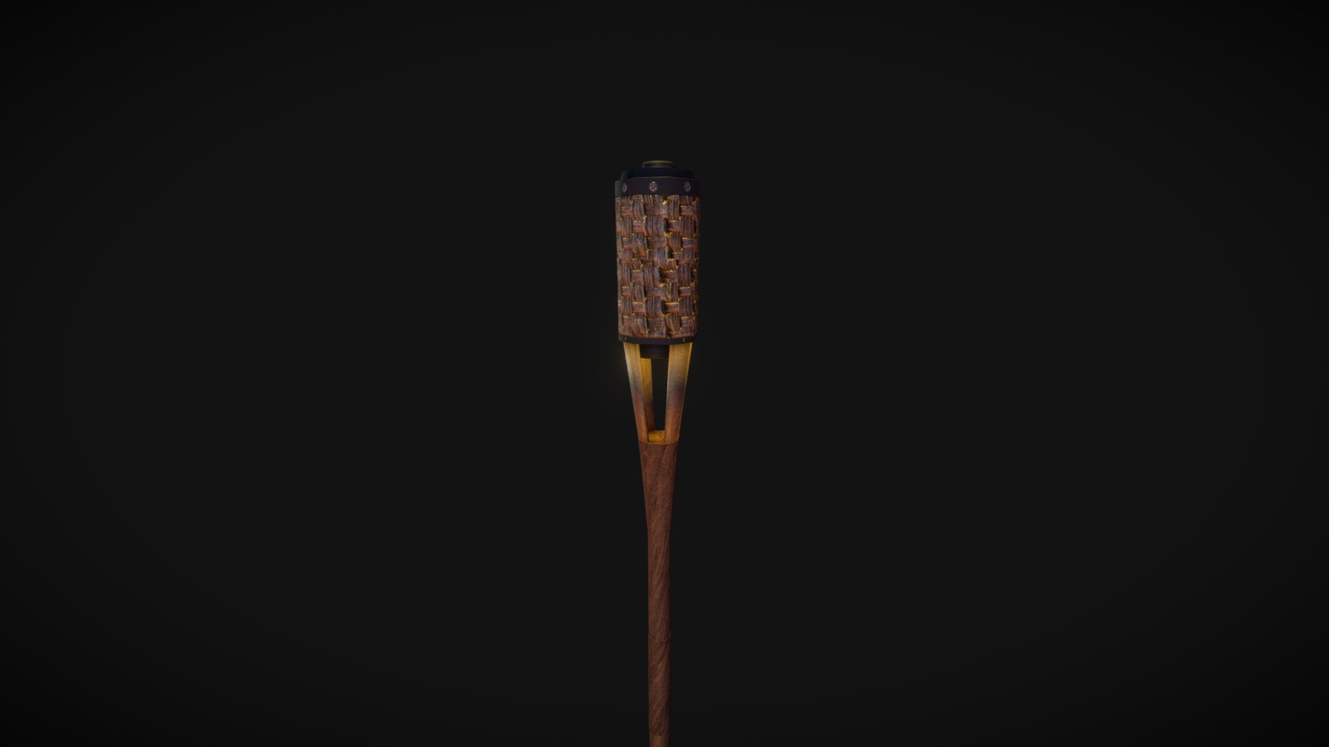 Outdoor Torch 3d model