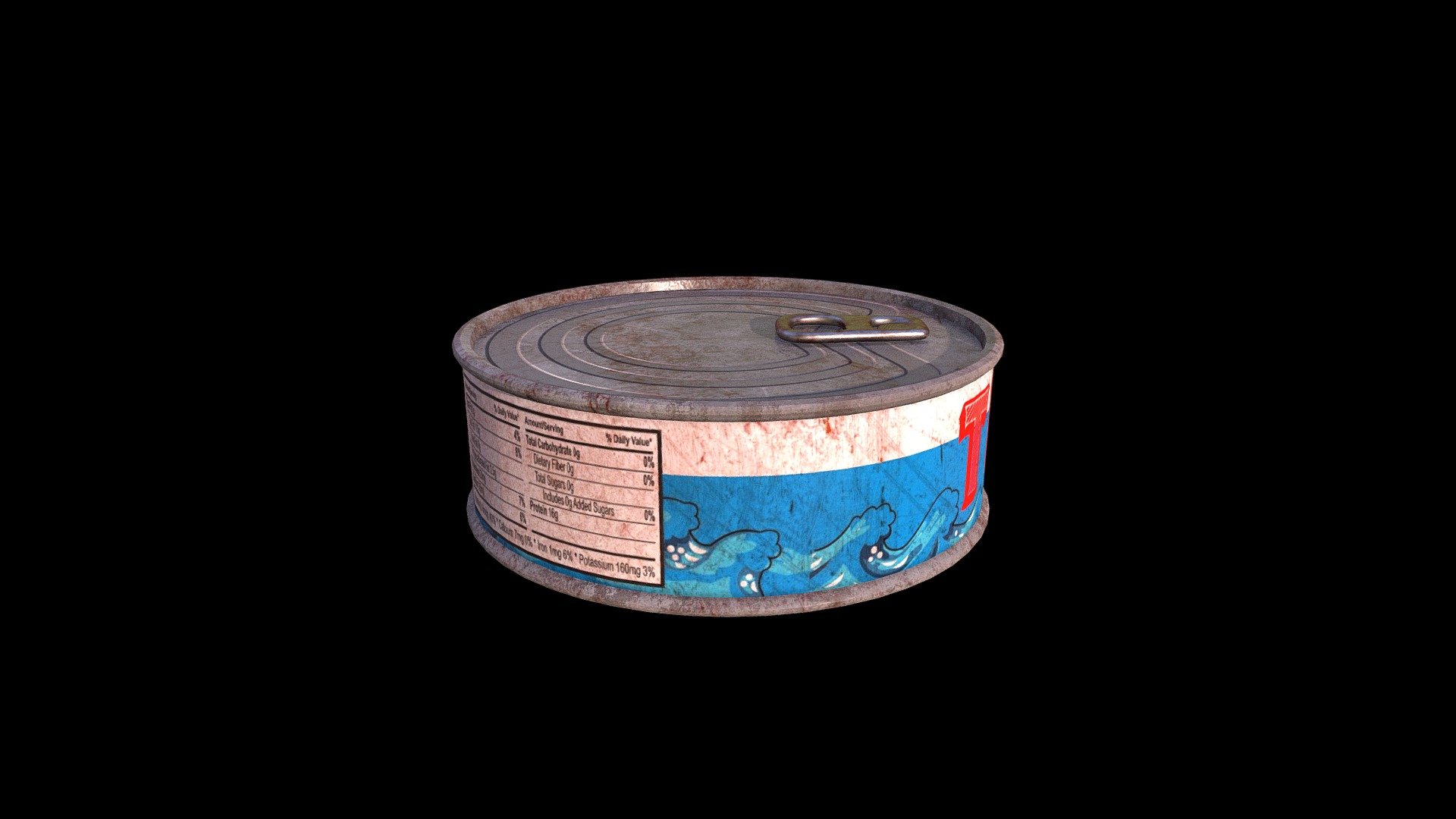 Tuna Can 3d model