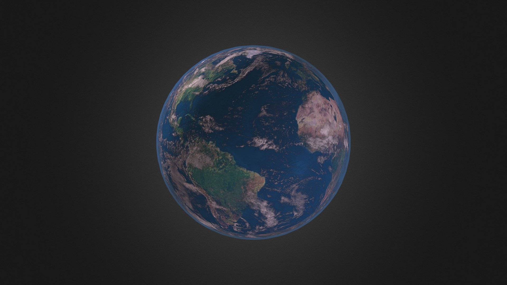 Earth 3d model