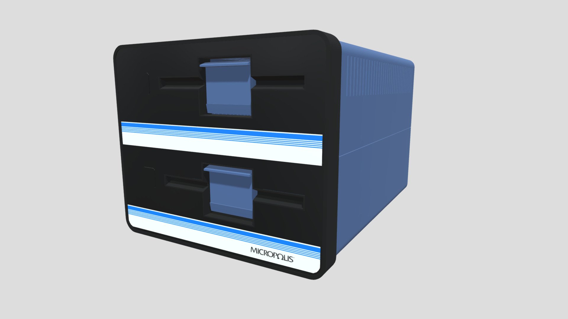 Micropolis 1053 Mod. II Floppy-disk Drive 3d model