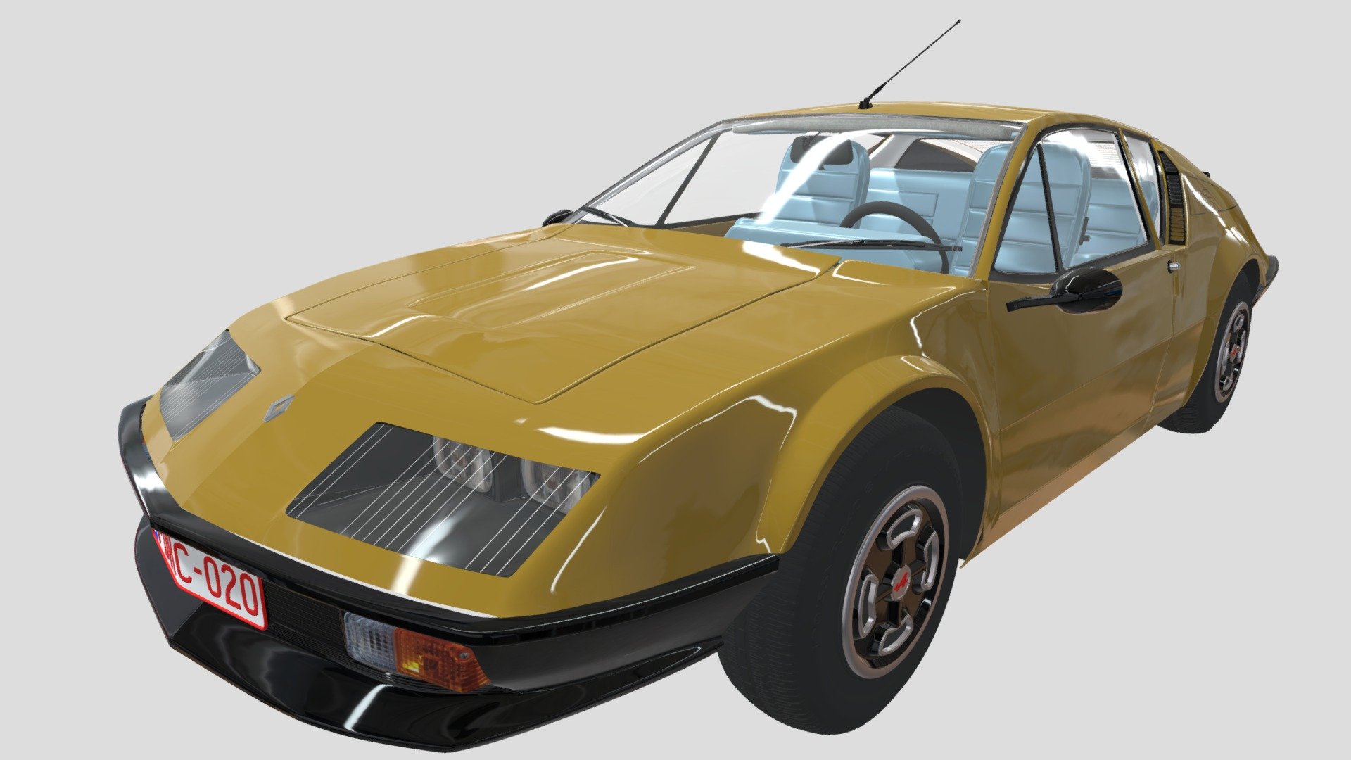 Renault Alpine A310 3d model