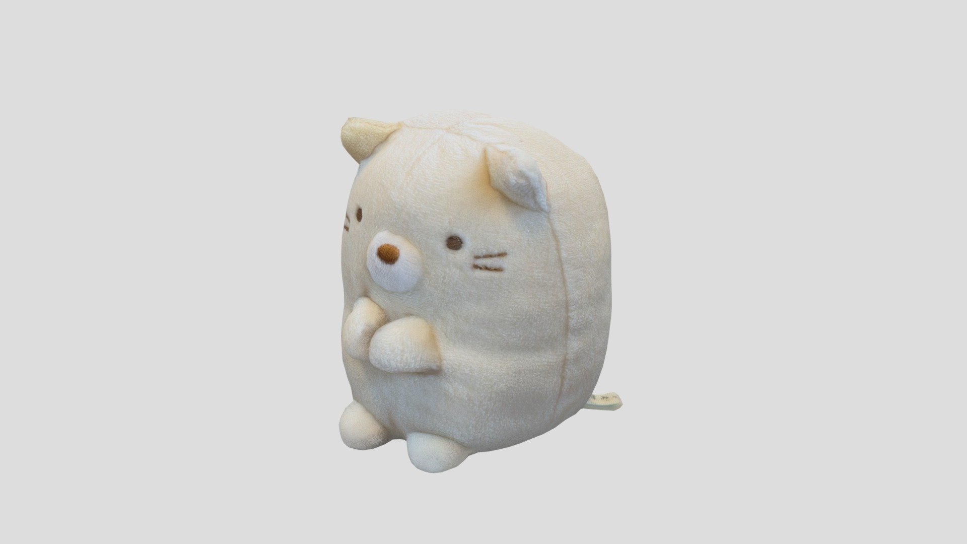 Cat Plushie 3d model