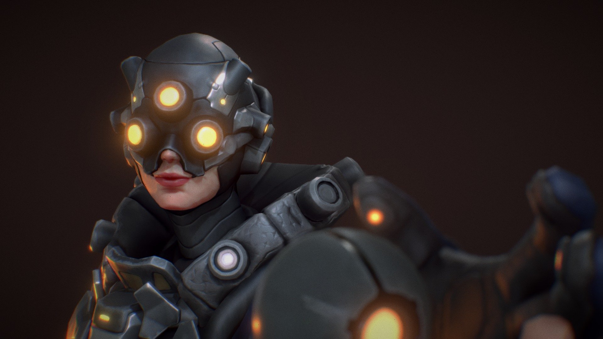 Project Access Character 3d model