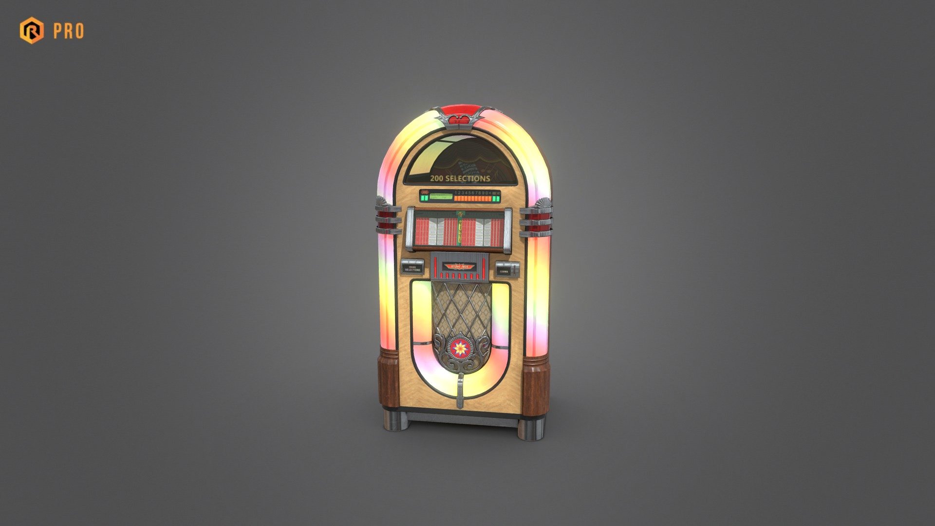 Jukebox 3d model