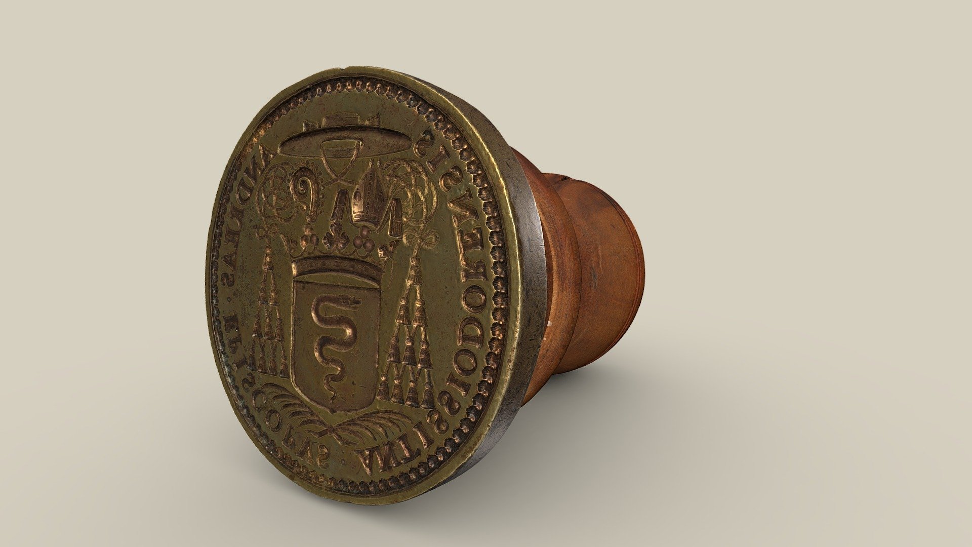 Stamp Seal 3d model