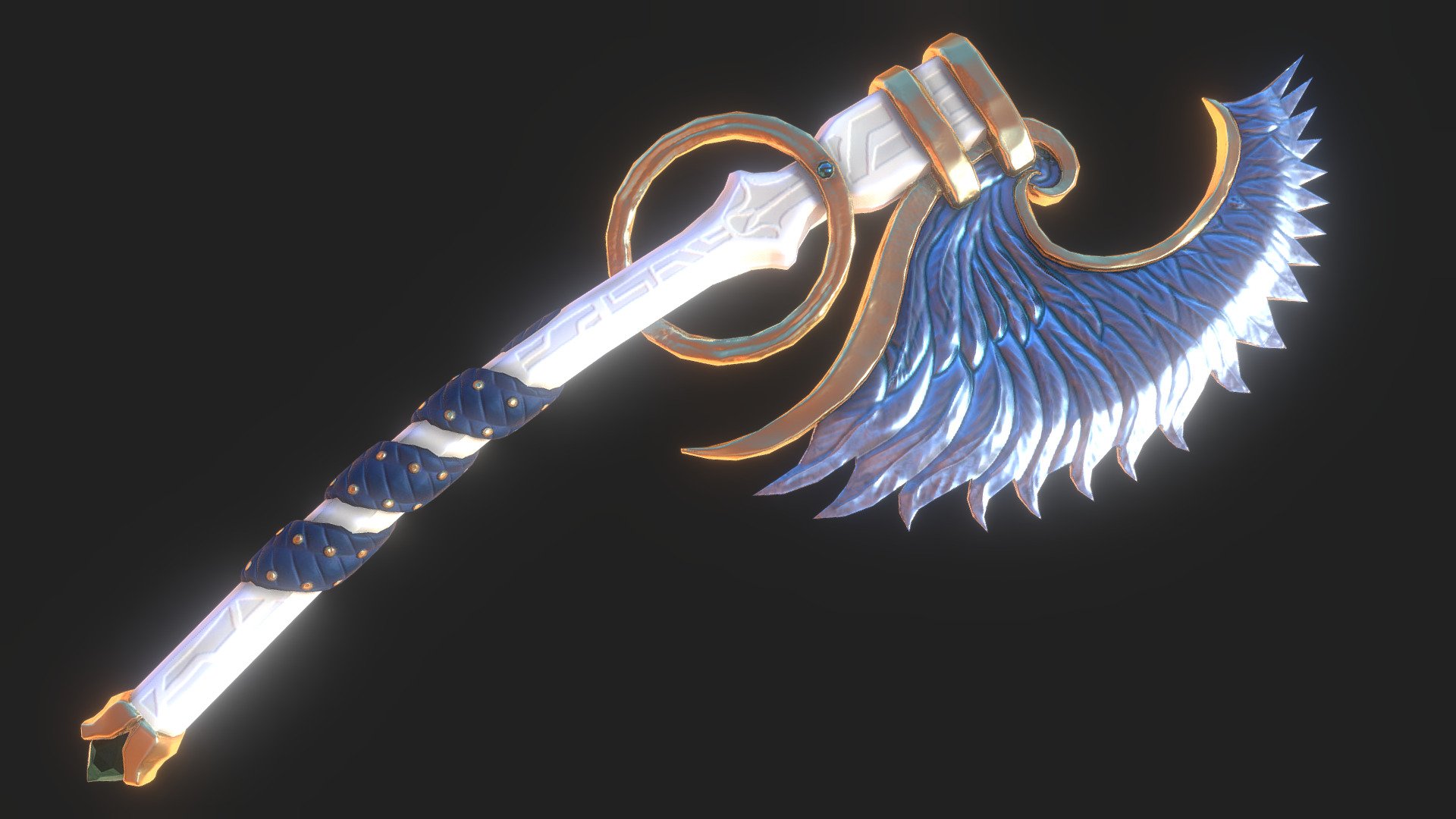 Holy Axe 3d model