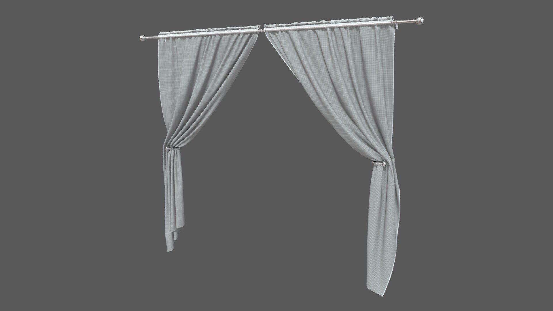 Curtains 3d model