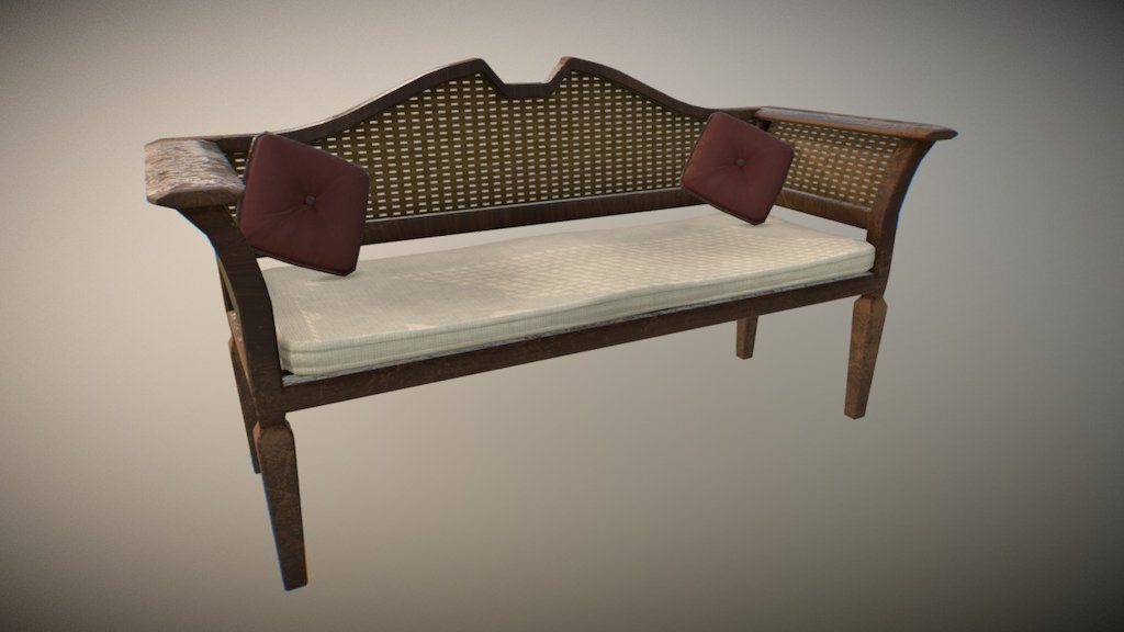 Bench 3d model