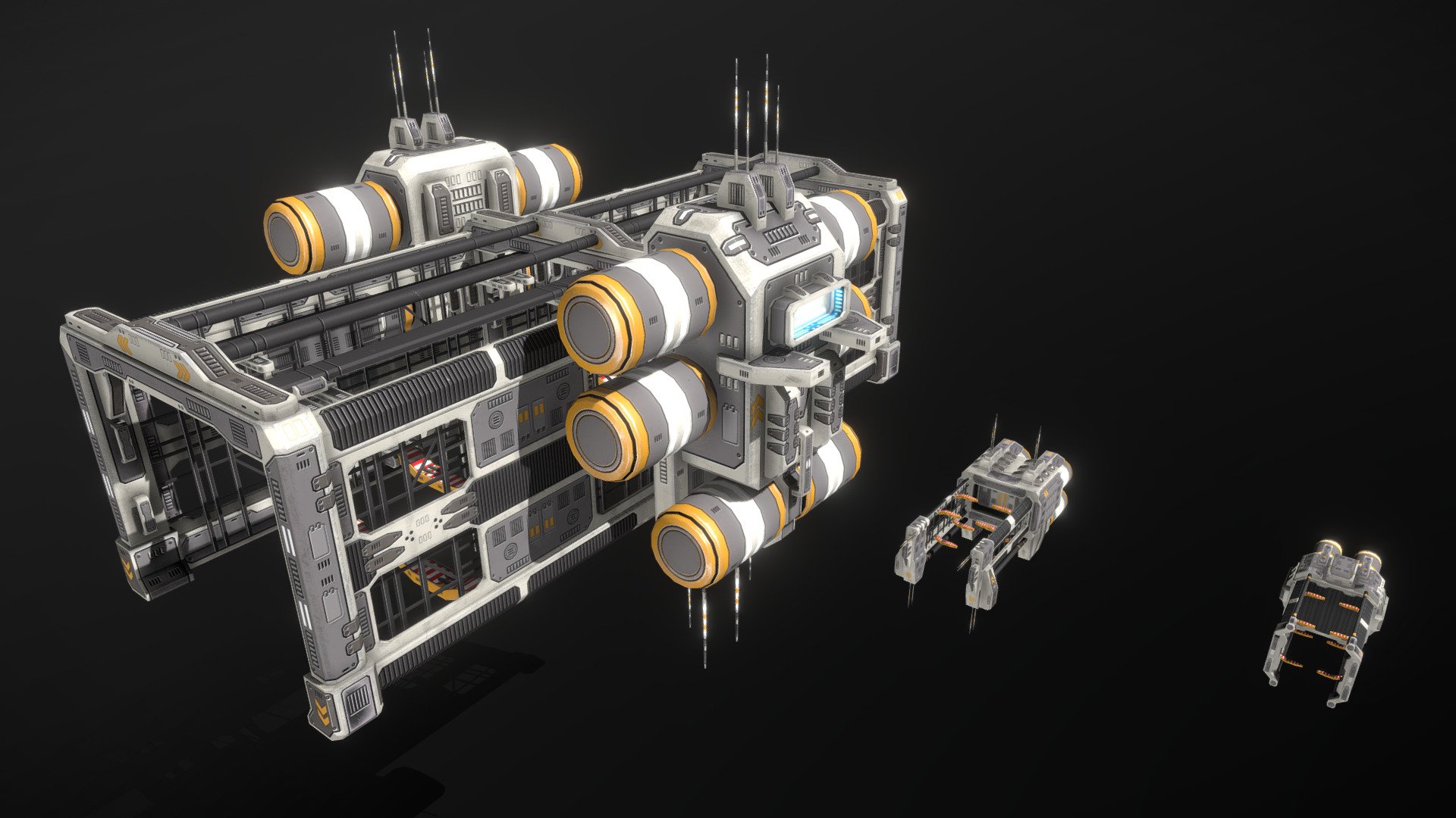 Shipyards 3d model