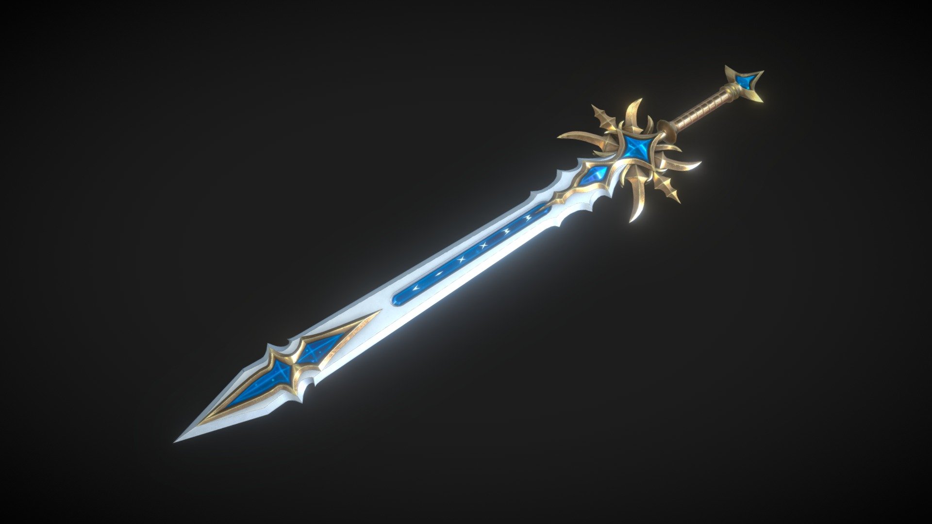 2024 Sword 3d model