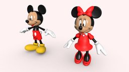 Mickey & Minnie Mouse