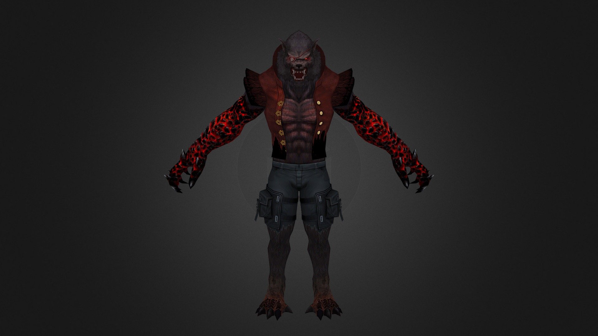 Ivanov Se Wolf 3d model