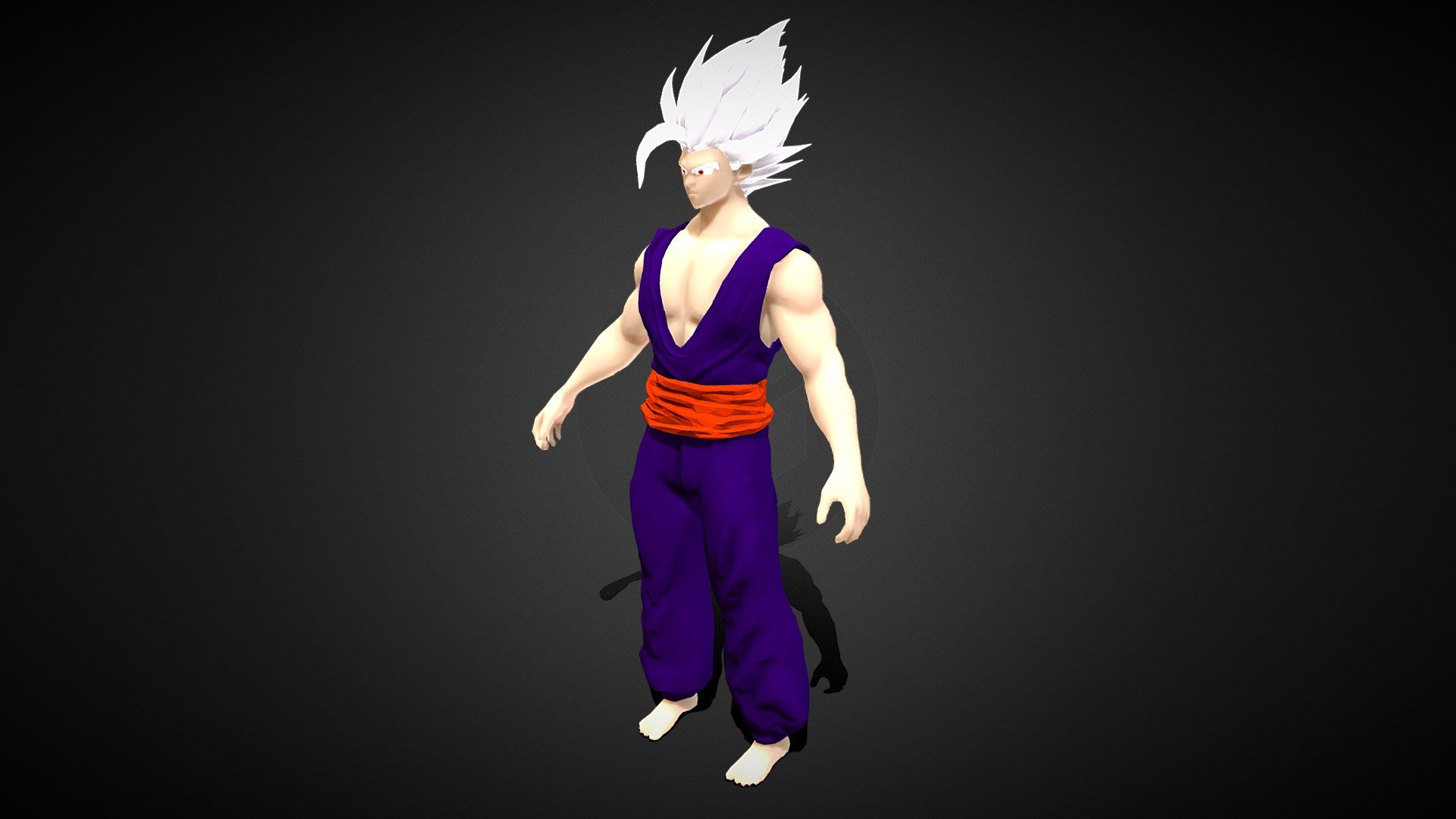 Gohan Beast 3d model