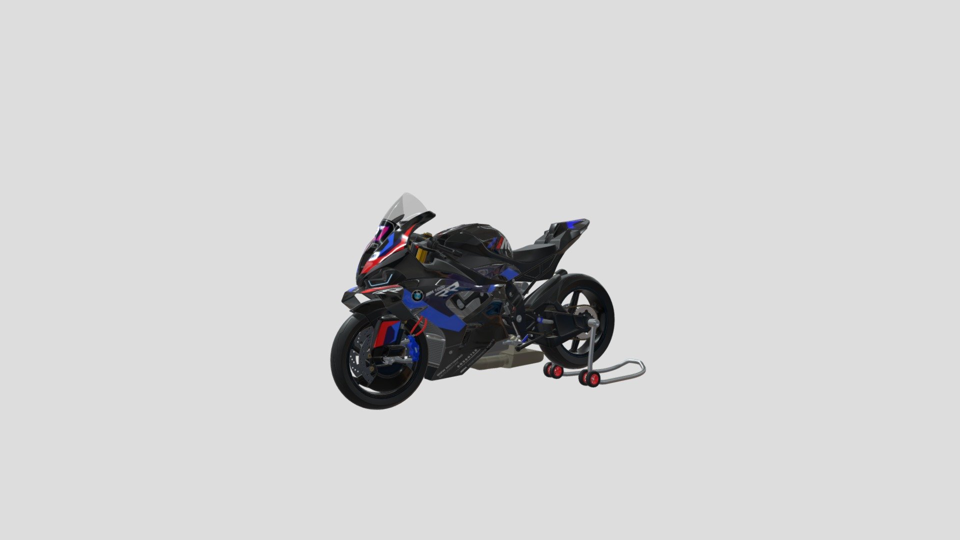 BMW M1000RR 3d model