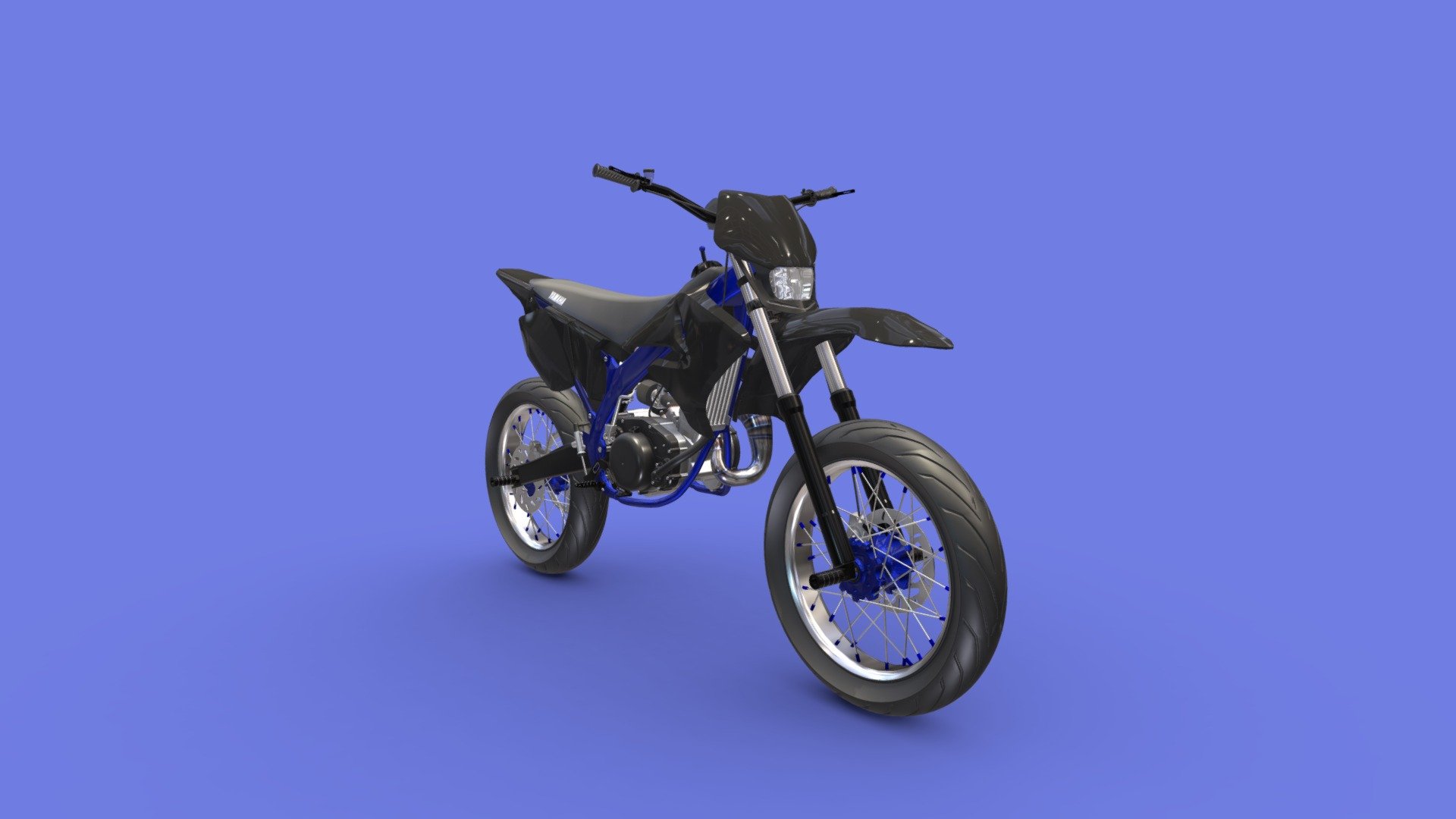 Yamaha DT 3d model