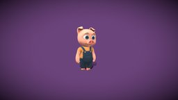 Piggy ( 11 animations, 2 skins)