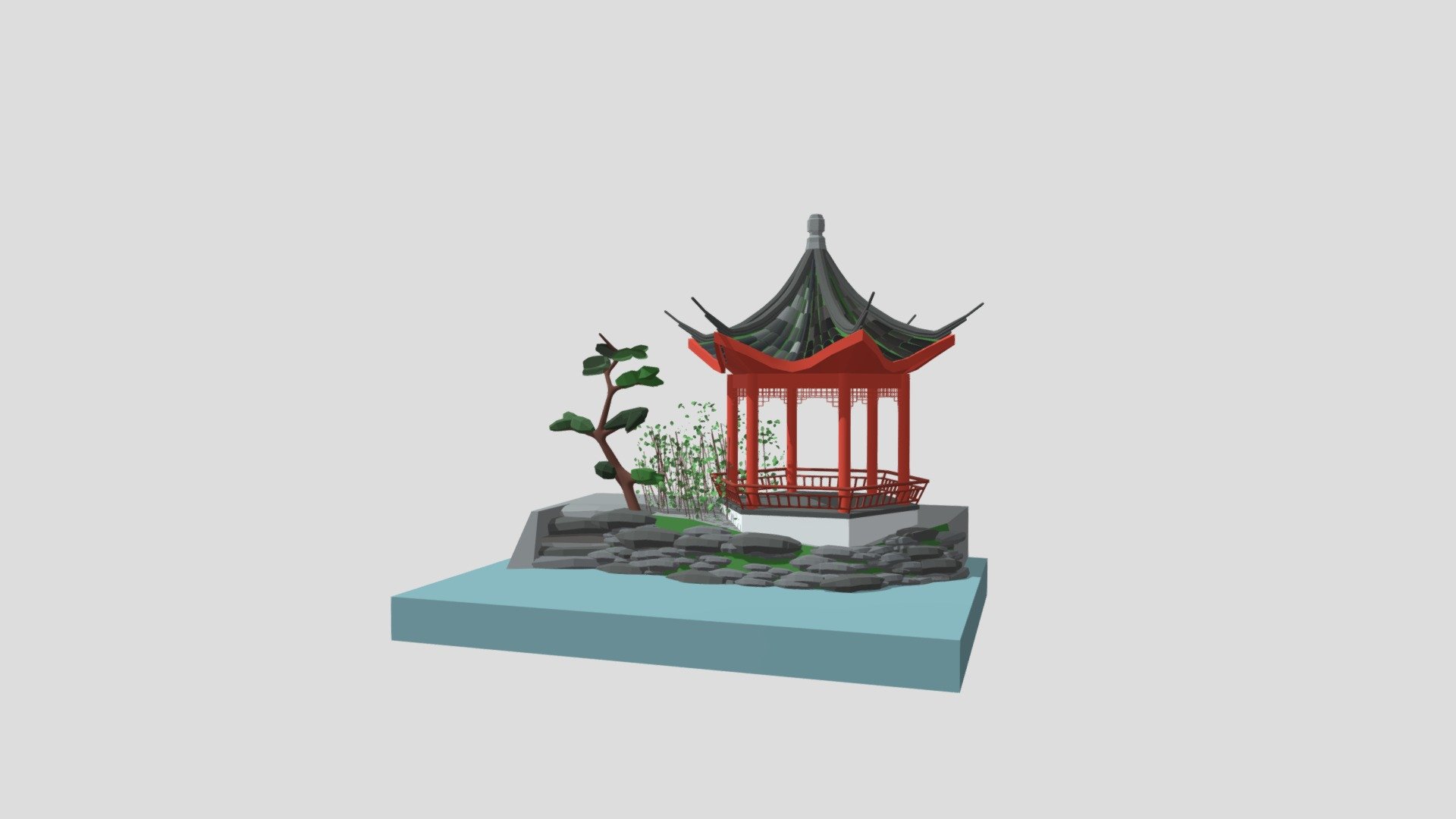 Chinese5 3d model