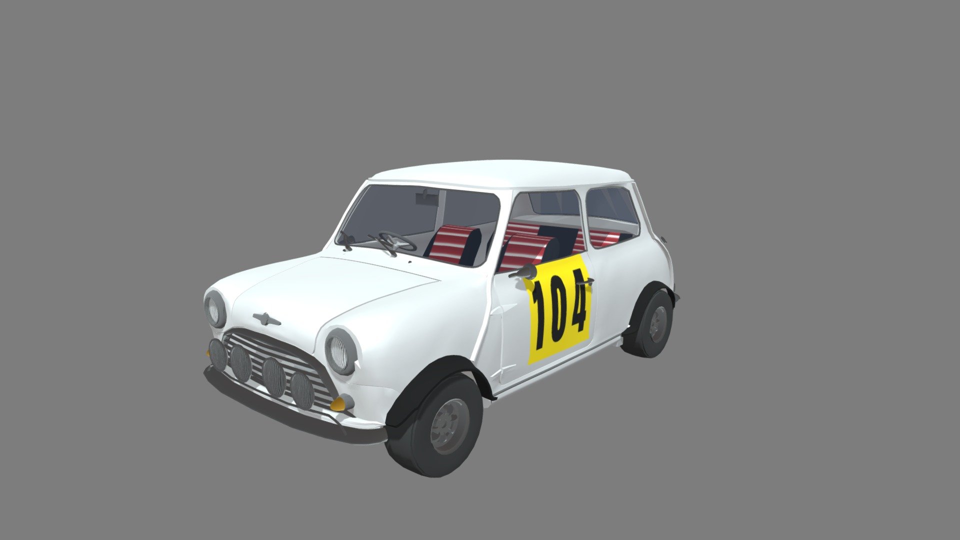 Mini Cooper 3d model