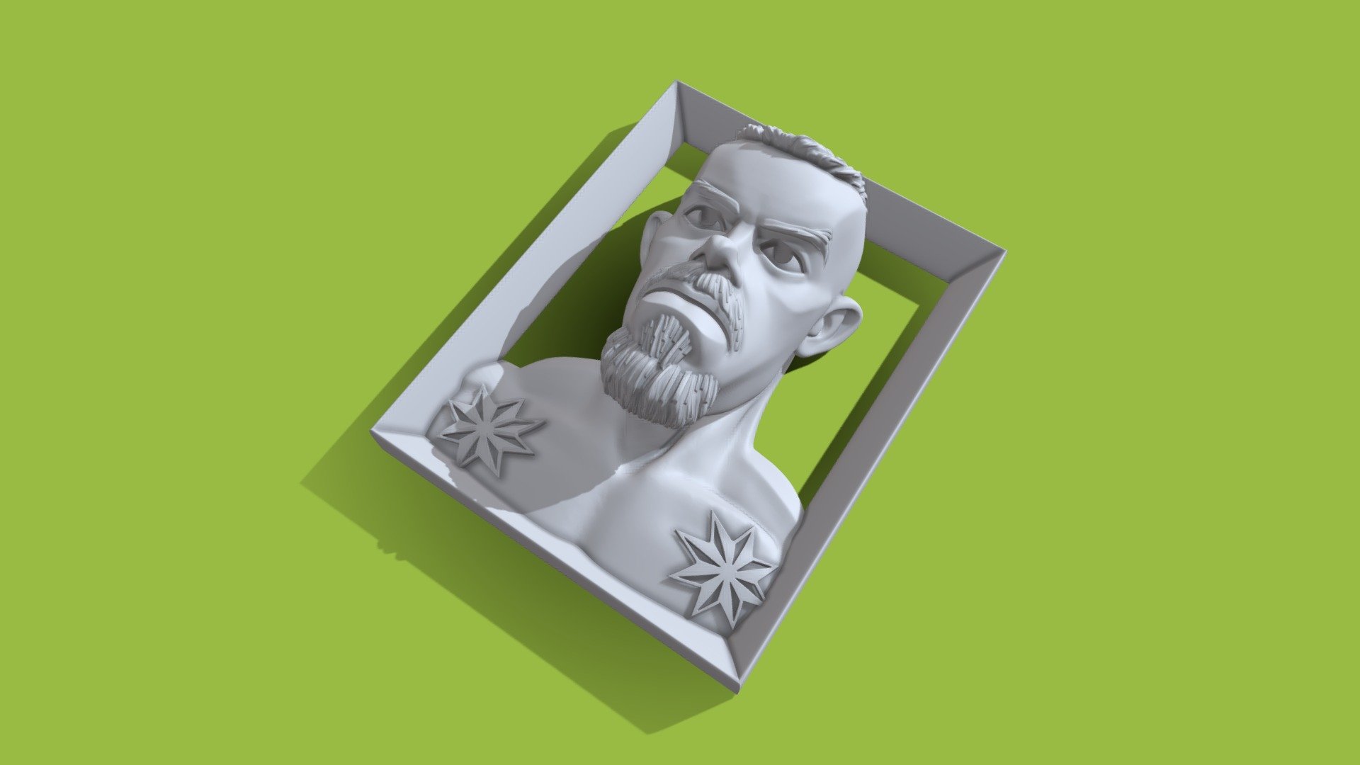 Fanart of Boyka, from Undisputed film series 3d model