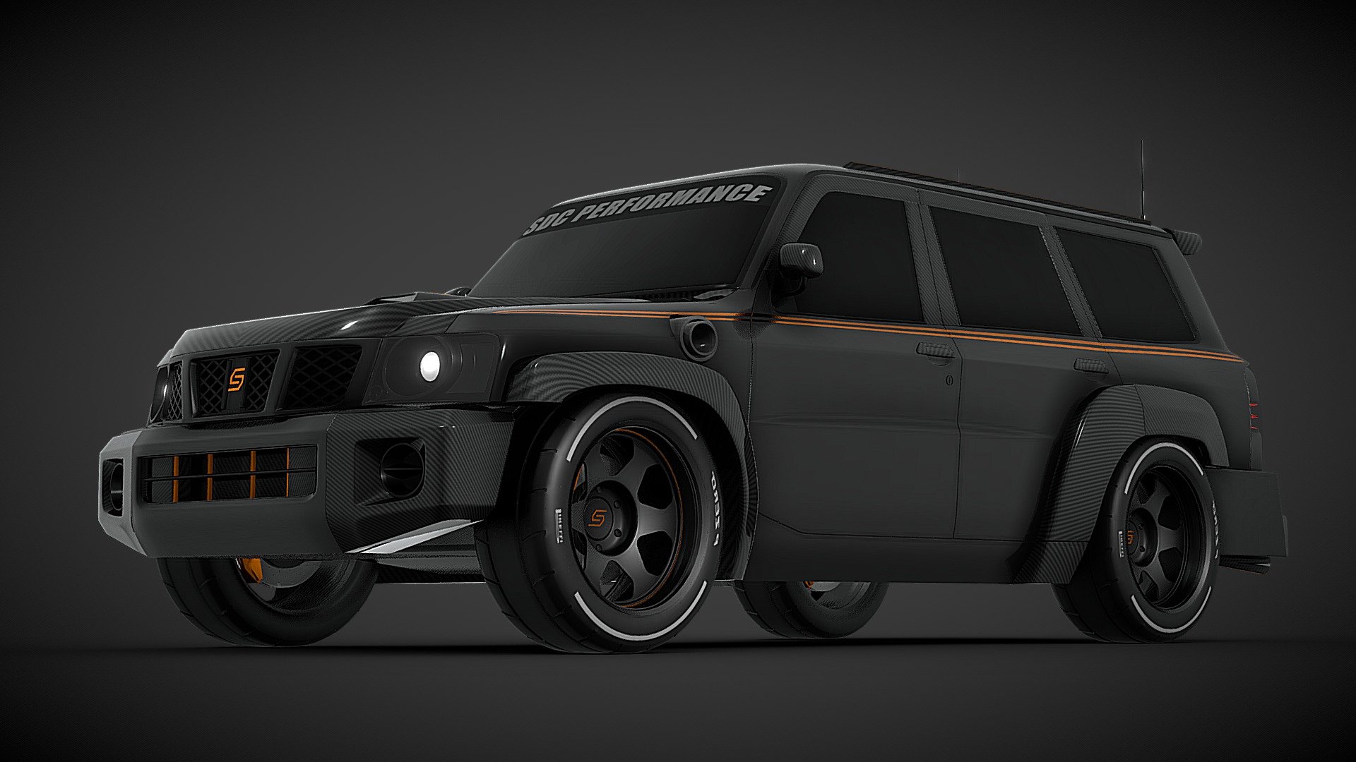 Nissan Super Safari SDC PERFORMANCE™️ 3d model