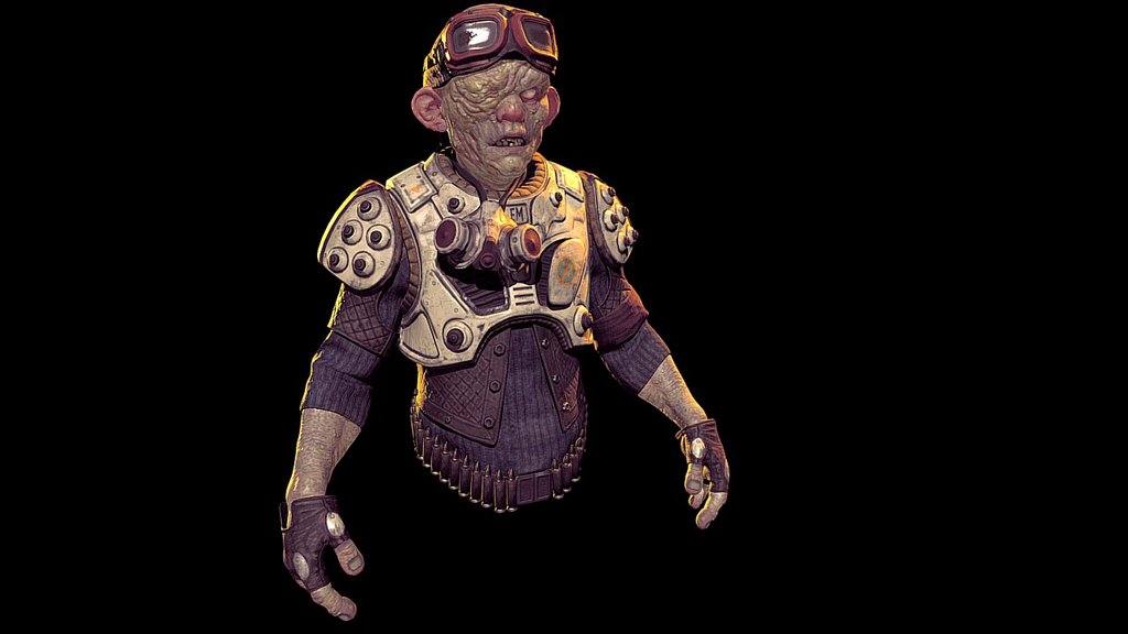 Dust Pirate Final 3d model