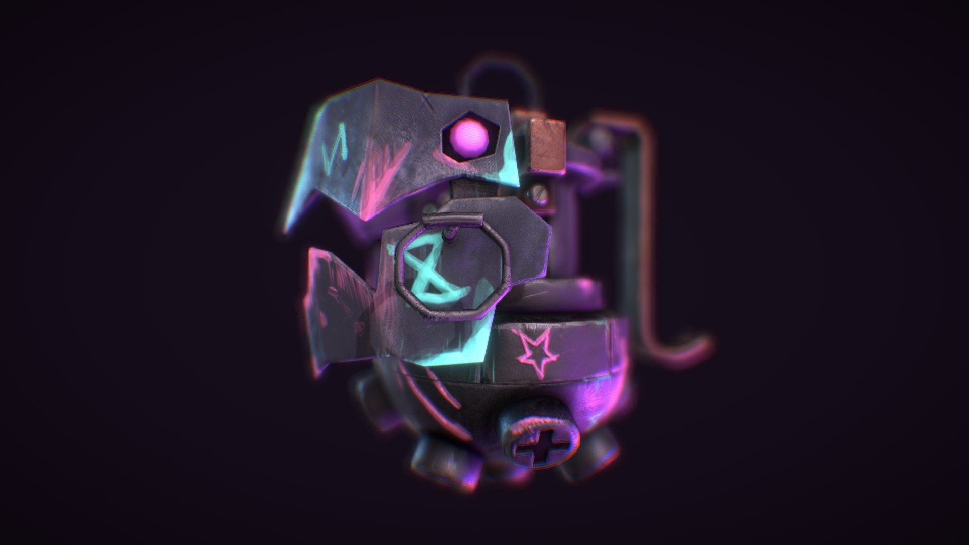 Arcane Jinx´s Grenade 3d model