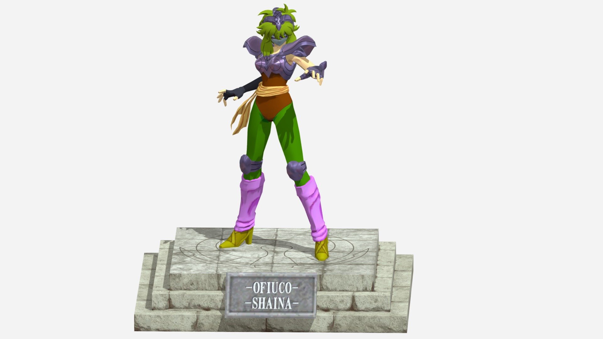 Shaina de Ofiuco 3d model