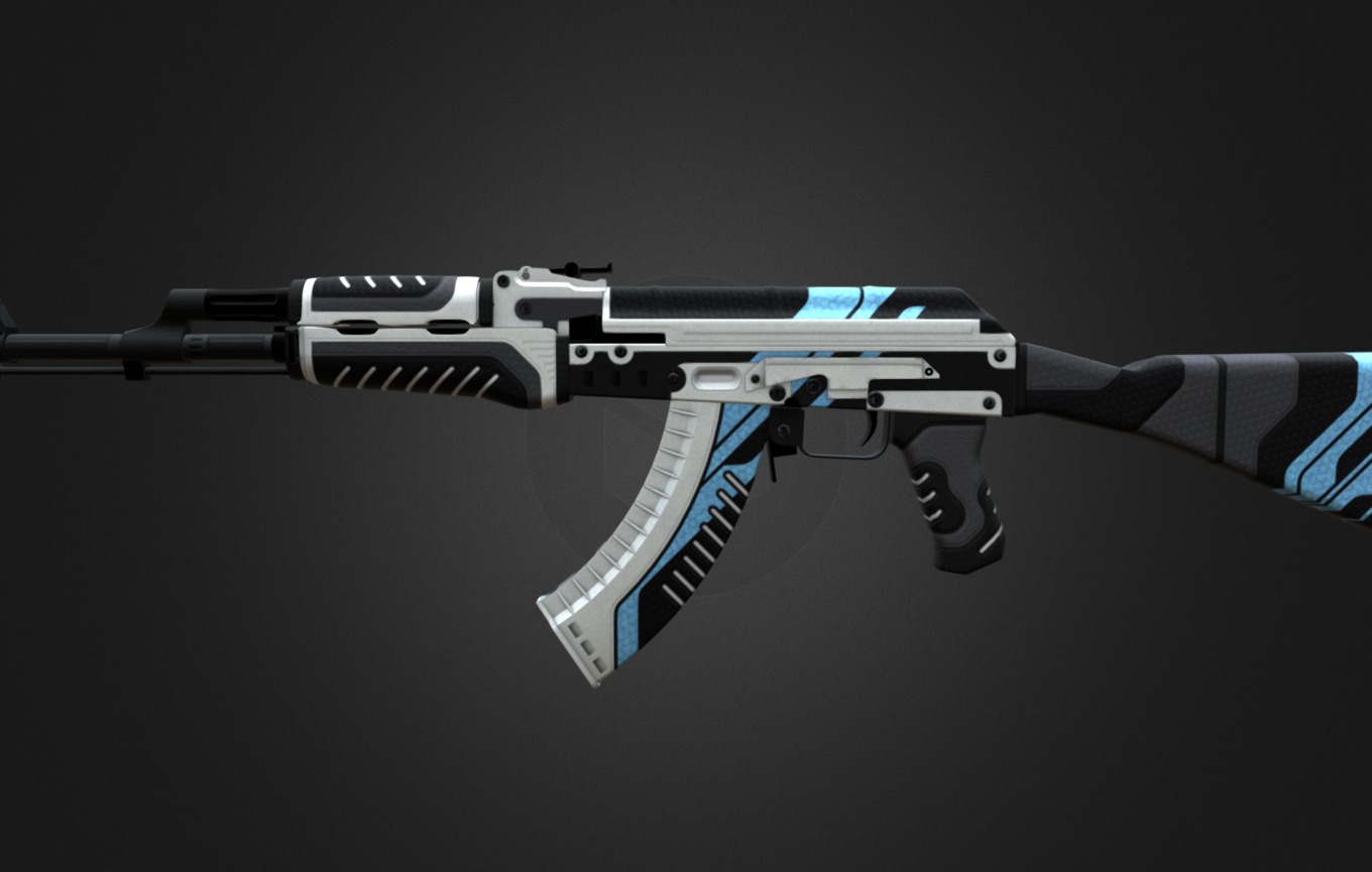 AK-47 | Vulcan 3d model