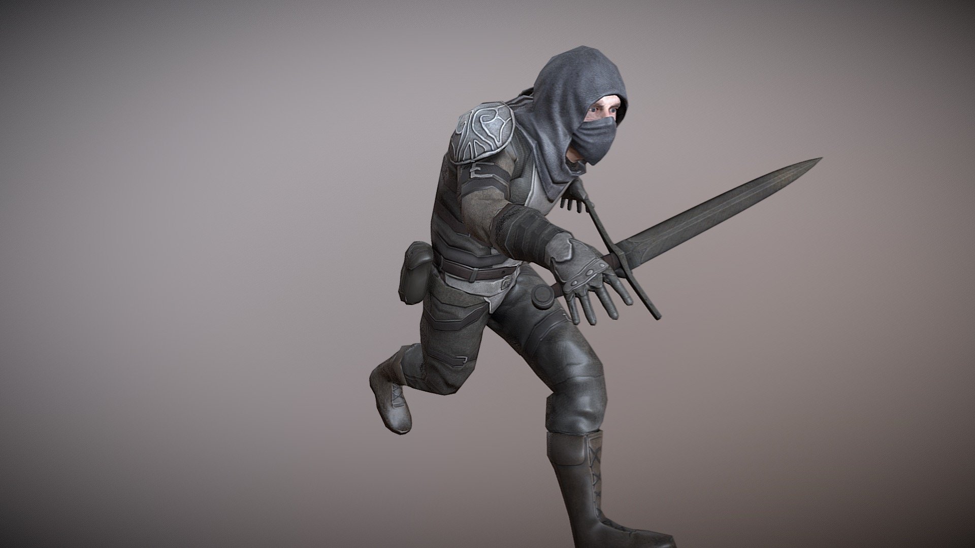 Thief 3d model