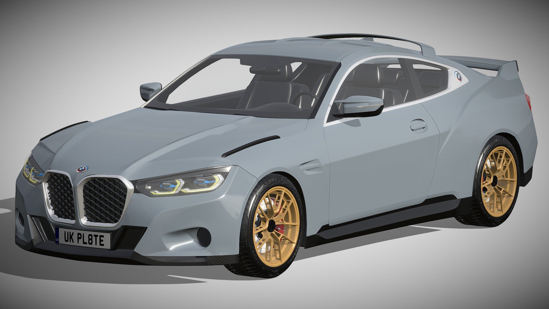 BMW 3.0 CSL 2023 3d model