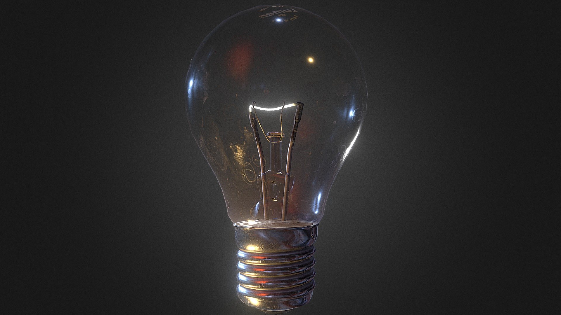 light bulb 3d model